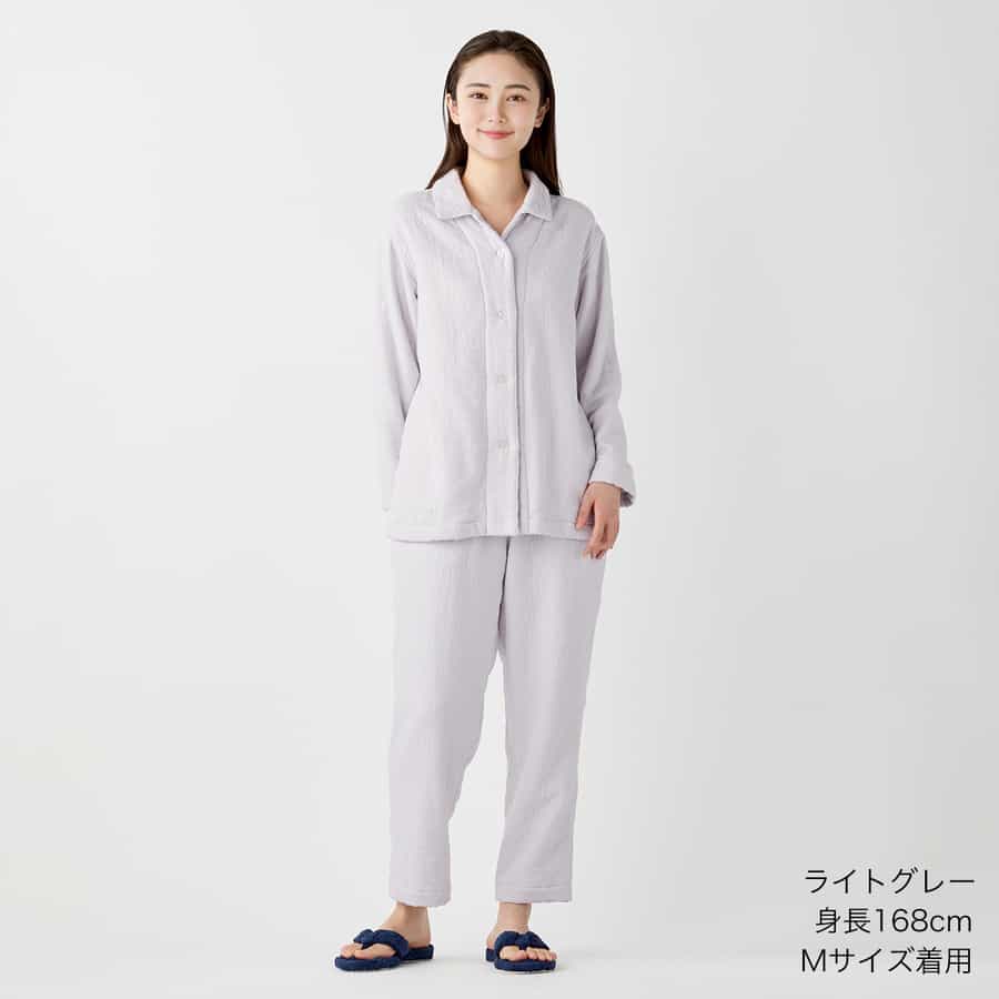 マシュマロガーゼ＆パイルレディスパジャマ