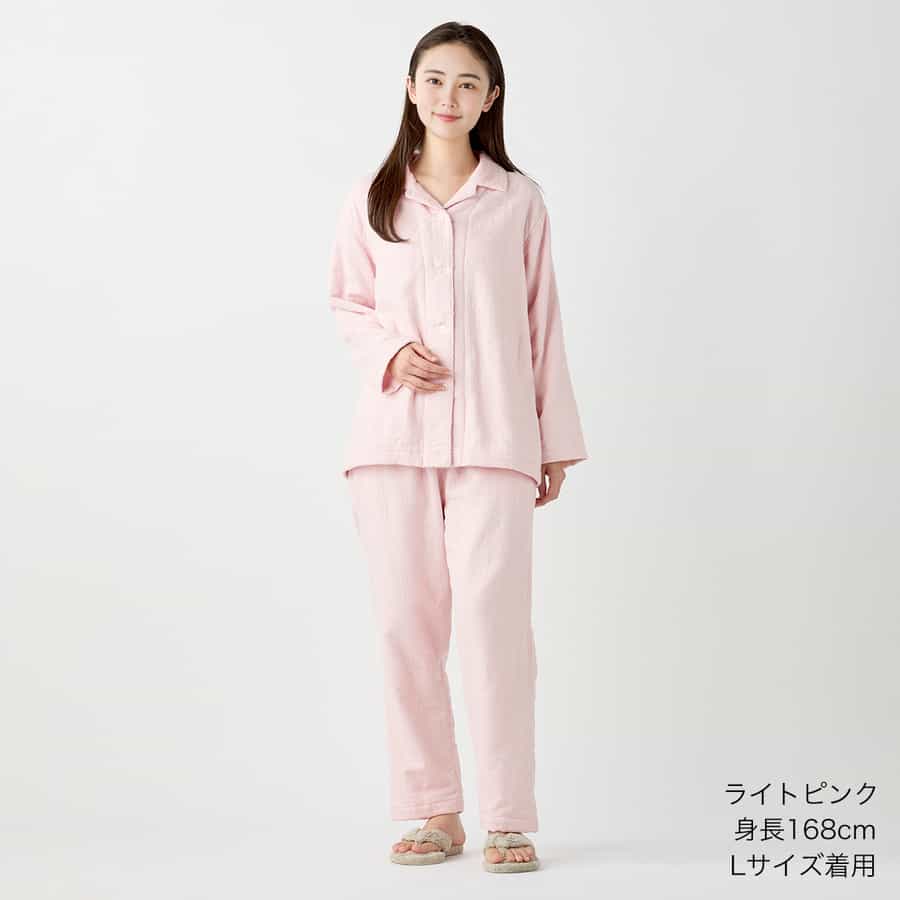 マシュマロガーゼ＆パイルレディスパジャマ