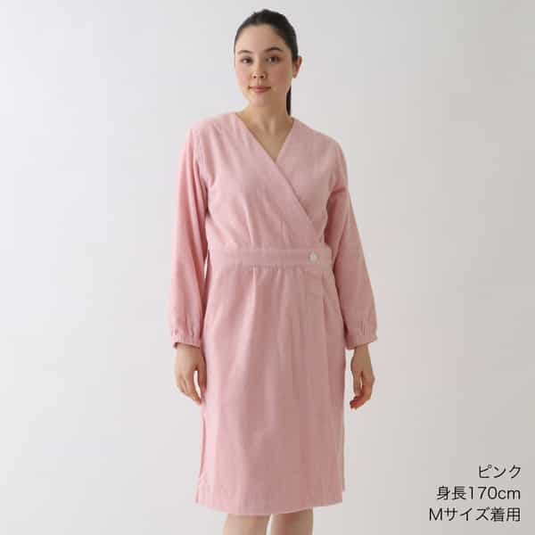 エアリータッチ レディス ボタンローブ（RRZ14608）-UCHINO-women（ウィメンズ）-UCHINO Online Shop