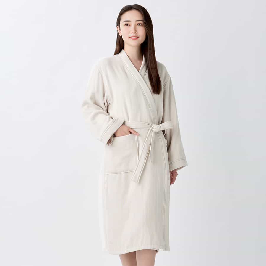 片面ガーゼローブ ユニセックス