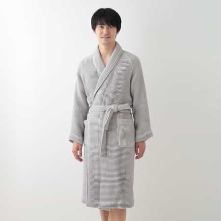 ワッフルヘチマローブ ユニセックス