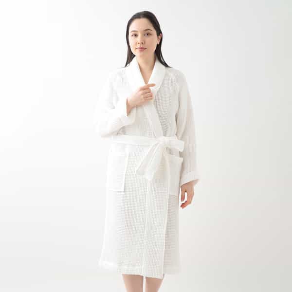ワッフルヘチマローブ ユニセックス