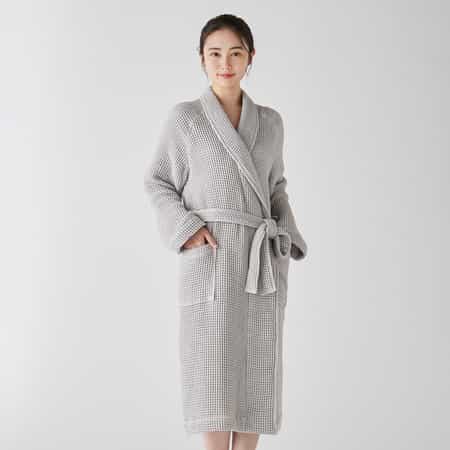 ワッフルヘチマローブ ユニセックス