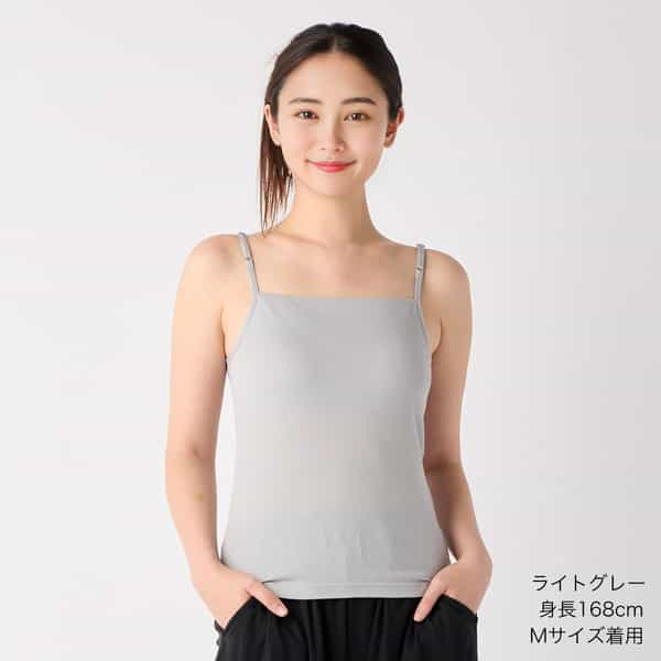 チナツアオヤマ　キャミソール シェルボタンニットキャミソール - Ample - Vin｜YAMADAYA STORE