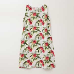 クレープガーゼ　ノースリーブワンピース