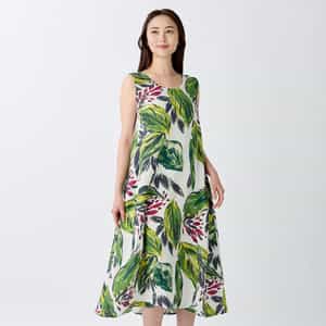 クレープガーゼレディスワンピース