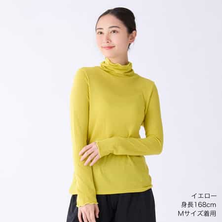 マシュマロエアーニット レディスタートルネック