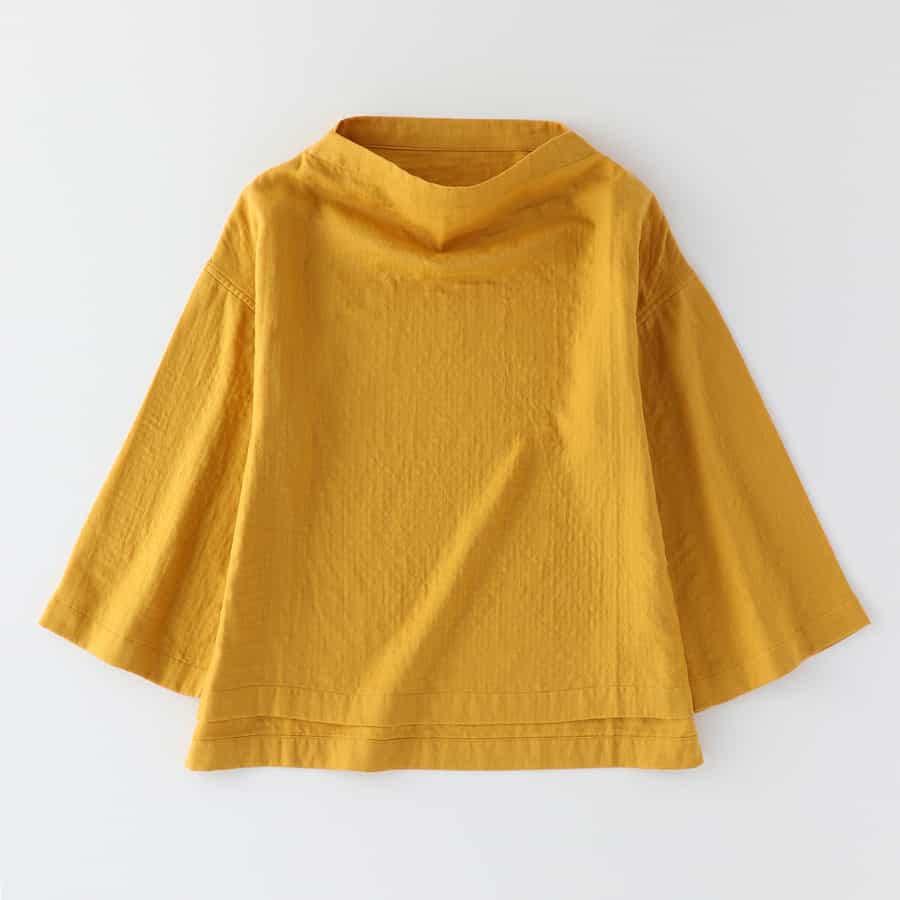 UCHINO (SALE)UCHINO マシュマロガーゼヘンリーネック レディス