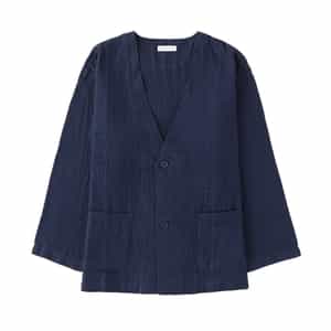 マシュマロガーゼメンズカーディガンジャケット