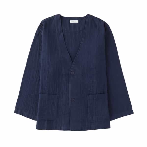 マシュマロガーゼメンズカーディガンジャケット