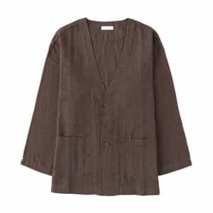 マシュマロガーゼメンズカーディガンジャケット