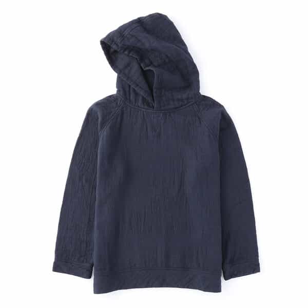 マシュマロワッフルガーゼライト メンズフーディー