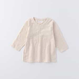 マシュマロガーゼキッズ長袖Tシャツ 110cm 130cm