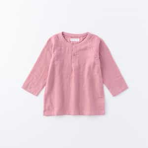 マシュマロガーゼキッズ長袖Tシャツ 110cm 130cm（RTF58624