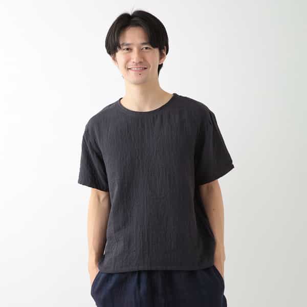 マシュマロガーゼ　メンズベーシックＴシャツ