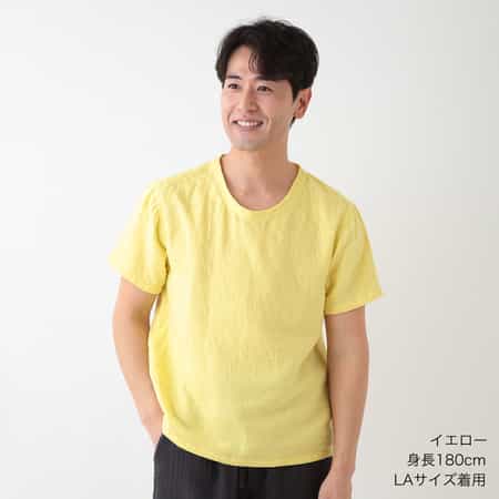 マシュマロガーゼ　メンズベーシックＴシャツ