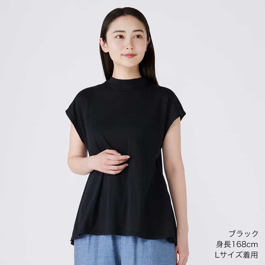 スーパーエアーニットレディスフレアＴシャツ