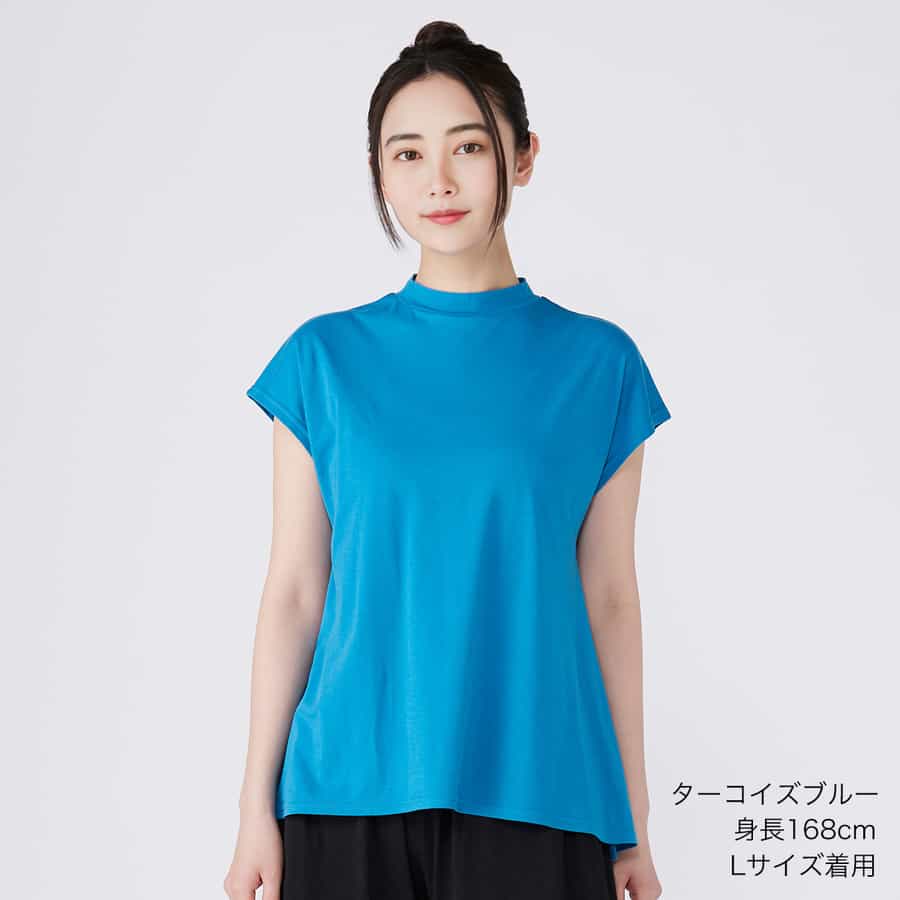 スーパーエアーニットレディスフレアＴシャツ