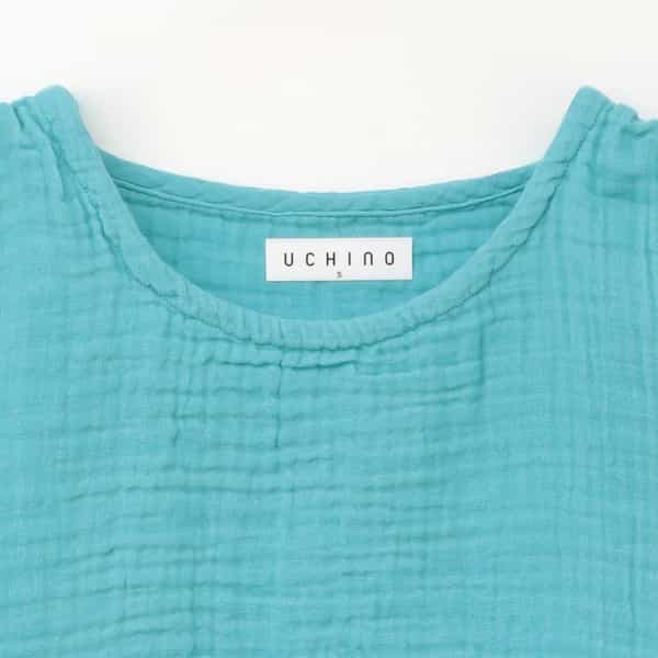 クレープガーゼ　ギャザープルオーバー レディス