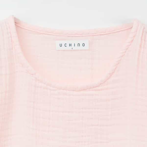 クレープガーゼ　ギャザープルオーバー レディス