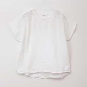 クレープガーゼ　ギャザープルオーバー レディス