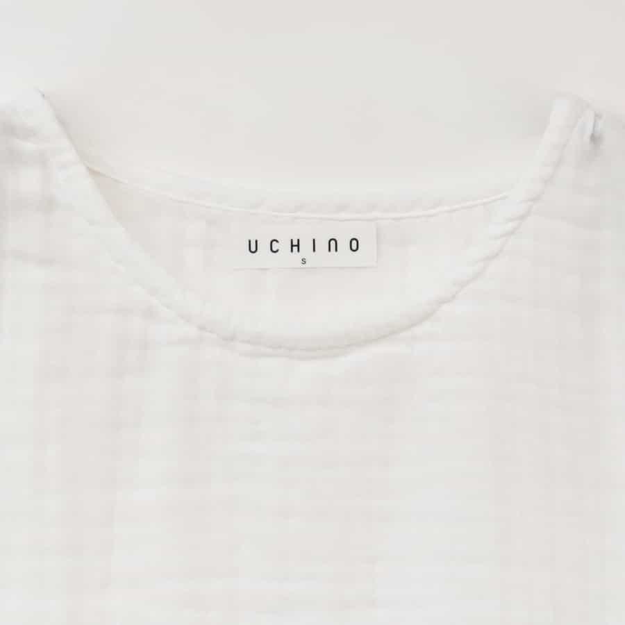 楽天市場】UCHINO クレープガーゼ ギャザー プルオーバー 半袖 T
