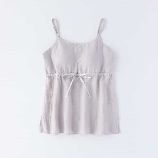 マシュマロガーゼカップ付きキャミソール レディス