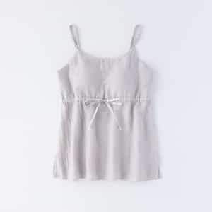 マシュマロガーゼカップ付きキャミソール レディス