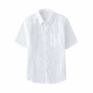マシュマロガーゼメンズ半袖シャツ