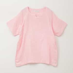 マシュマロガーゼ　ボーダーメンズＴシャツ