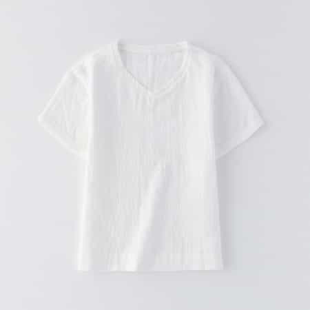 【値下げ】マシュマロガーゼ ベーシック半袖Tシャツ ユニセックス 3L/4Lサイズ