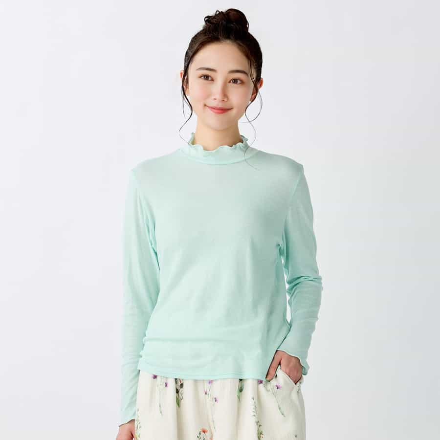 マシュマロエアーニットレディスハイネック