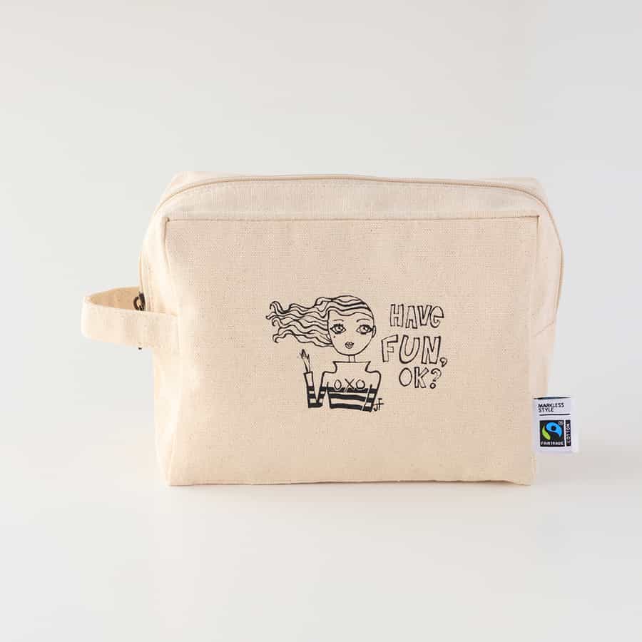 キャンバスポーチLハブファン