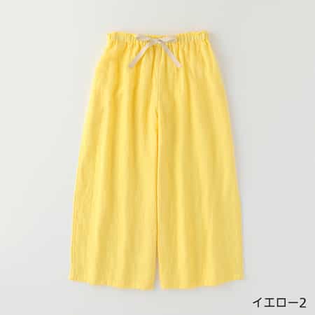 マシュマロガーゼ ワイドパンツ