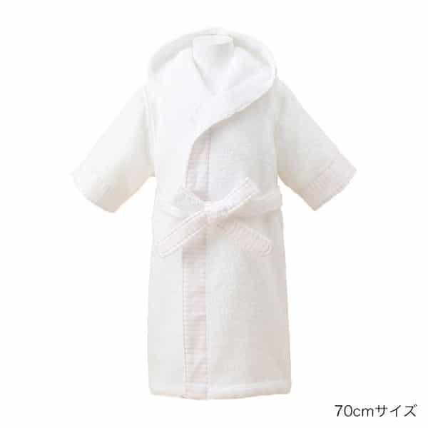 無撚糸ベビーローブ