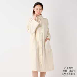 【値下げ】マシュマロワッフルガーゼライトコートワンピース