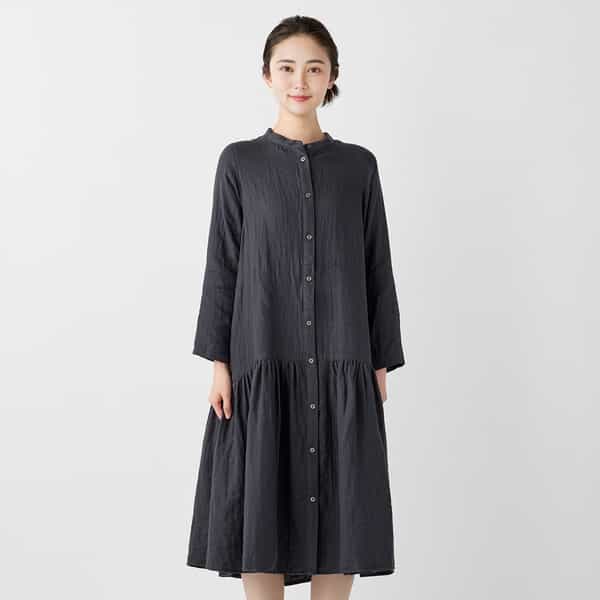 マシュマロガーゼレディスローウエストワンピース