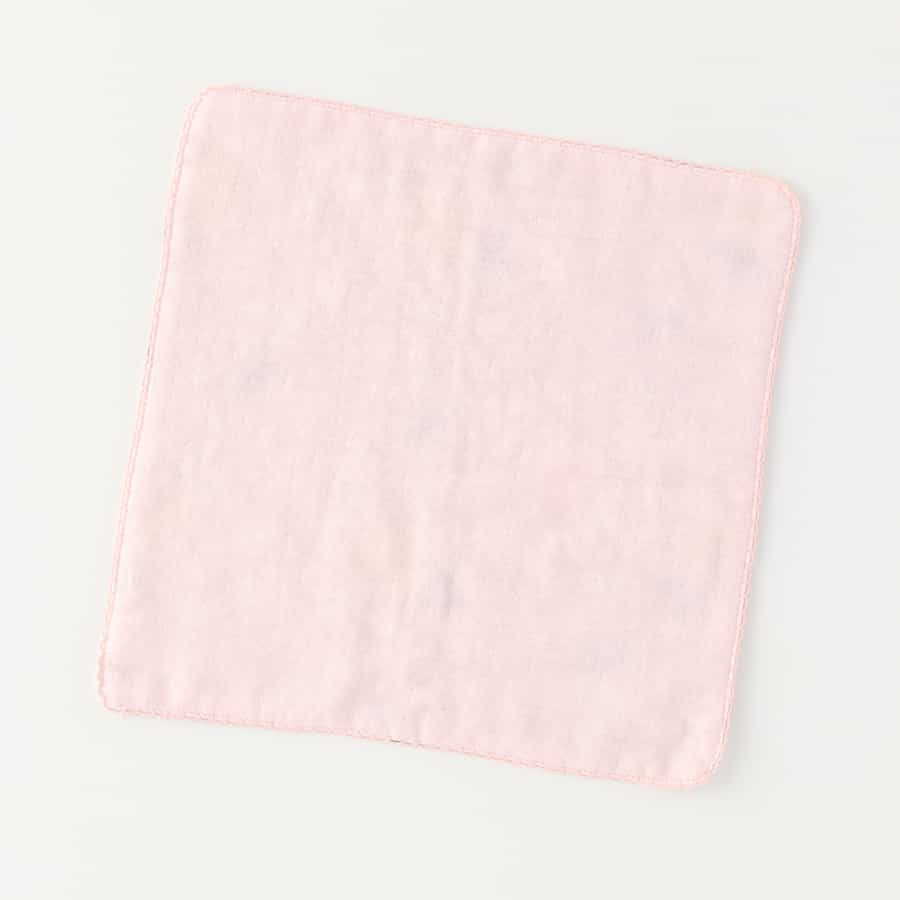 マシュマロガーゼリバーシブルハンカチ