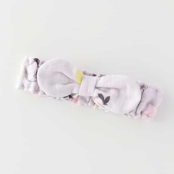 マシュマロガーゼベビーヘアバンド