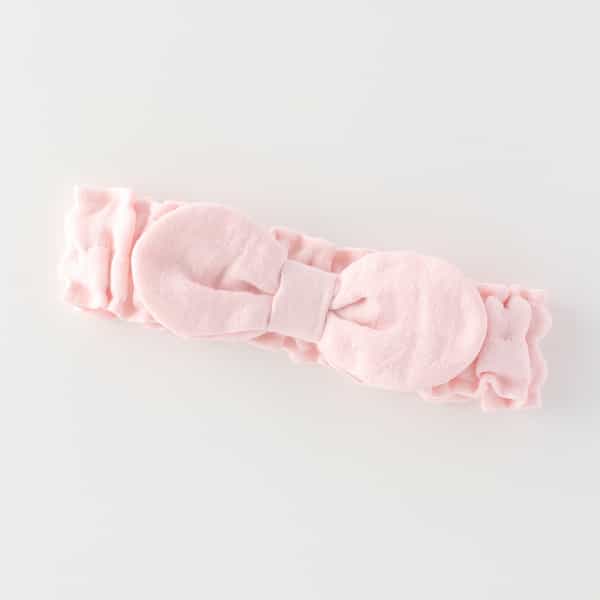 マシュマロガーゼベビーヘアバンド