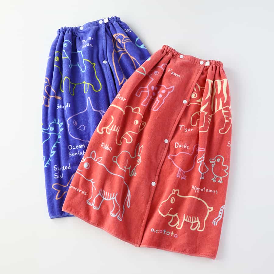 どうぶつマップ プールタオル