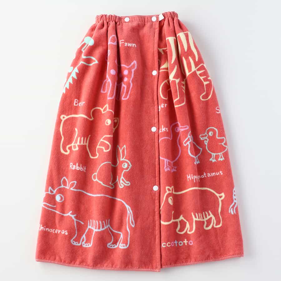 どうぶつマップ プールタオル