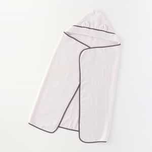 マシュマロガーゼ&パイルフード付バスタオル