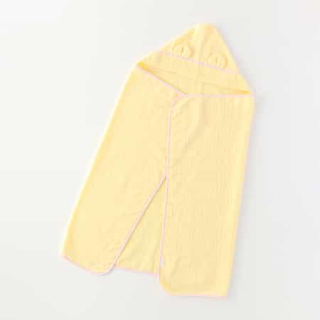 マシュマロガーゼ&パイルフード付バスタオル