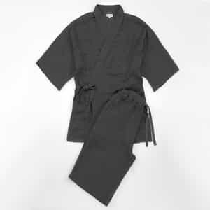 クレープガーゼ甚平