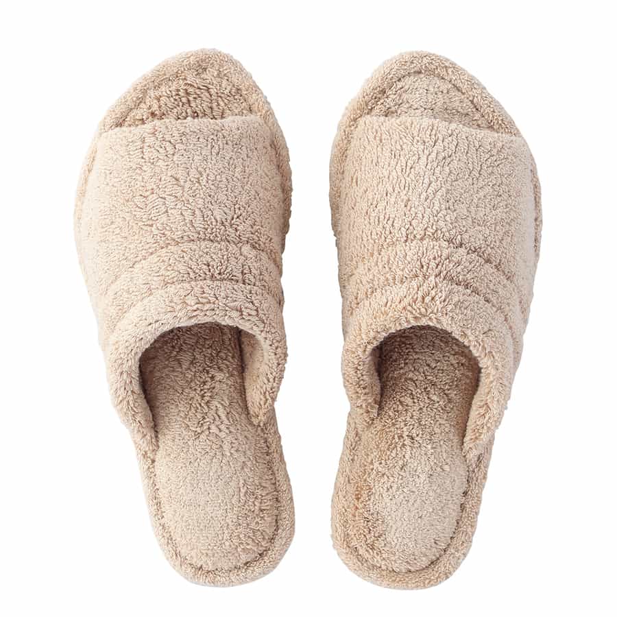 オープントウスリッパ「コンフォート」