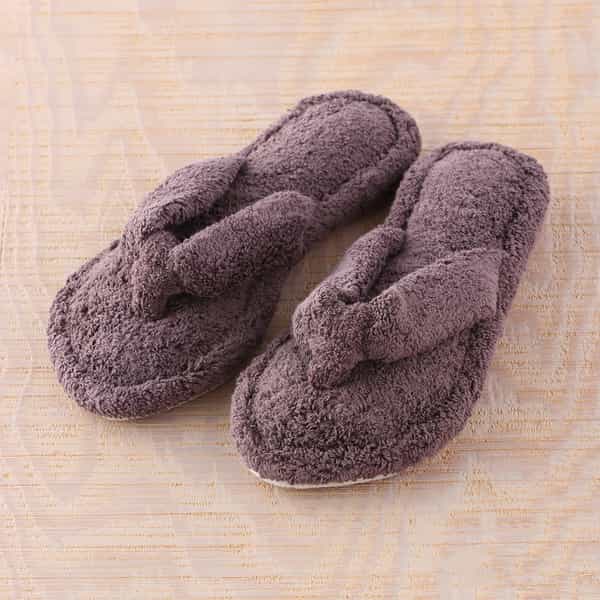 UCHINOしあわせタオルとタオル地スリッパ タオルサンダルスリッパ「リラックス」【Sサイズ21-23cm】洗える
