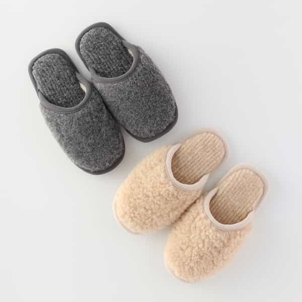 FLOKATIメリノウールスリッパ