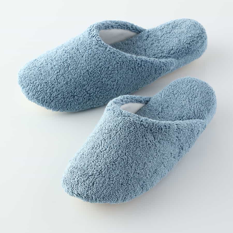 コットンカラー スリッパ