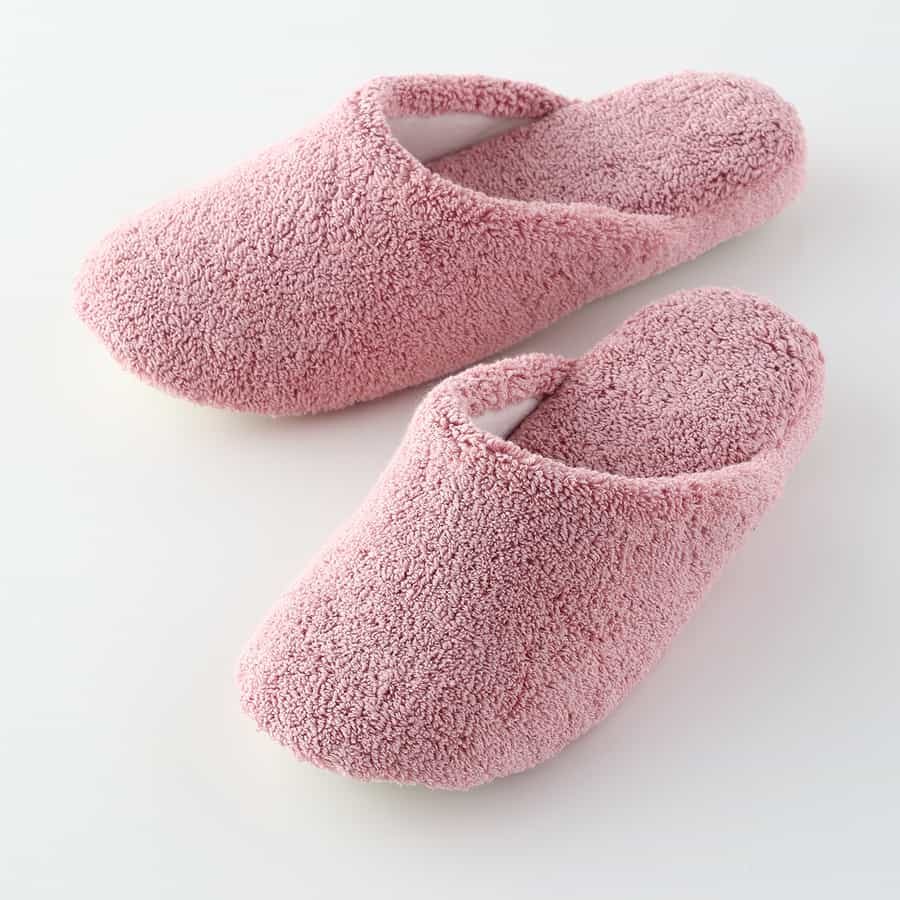 コットンカラー スリッパ